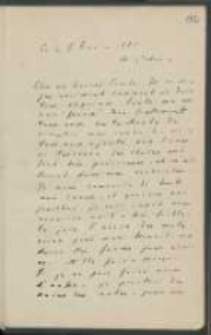 List Józefa Ignacego Kraszewskiego do Wawrzyńca Benzelstjerny-Engeströma z 6 lutego 1885 roku