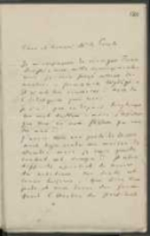 List Józefa Ignacego Kraszewskiego do Wawrzyńca Benzelstjerny-Engeströma, bez daty (prawd. z kwietnia 1885 roku)