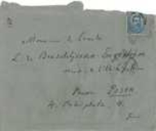 List Józefa Ignacego Kraszewskiego do Wawrzyńca Benzelstjerny-Engeströma z 8 grudnia 1885 roku