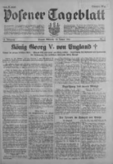 Posener Tageblatt 1936.01.22 Jg.75 Nr17