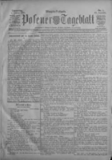Posener Tageblatt 1910.01.06 Jg.49 Nr7