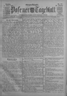 Posener Tageblatt 1910.01.23 Jg.49 Nr37
