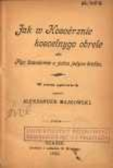Jak w Koscérznie koscelnygo obrele abo Pięc kawalerów a jedna jedyno brutka: w osem spiewach