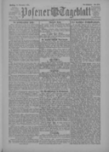 Posener Tageblatt 1920.11.19 Jg.59 Nr276