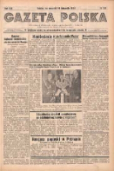 Gazeta Polska: codzienne pismo polsko-katolickie dla wszystkich stanów 1938.11.10 R.42 Nr261