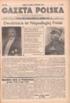 Gazeta Polska: codzienne pismo polsko-katolickie dla wszystkich stanów 1938.11.11 R.42 Nr262