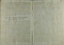 Odpowiedz Jana Zamoyskiego na list Karola Sudermańskiego, 06.1602