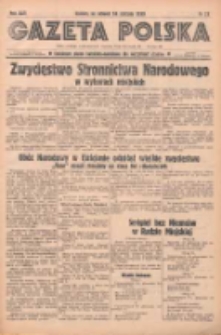 Gazeta Polska: codzienne pismo polsko-katolickie dla wszystkich stanów 1939.01.24 R.43 Nr21