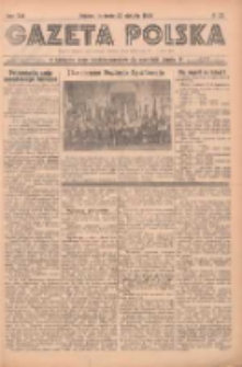 Gazeta Polska: codzienne pismo polsko-katolickie dla wszystkich stanów 1939.01.25 R.43 Nr22