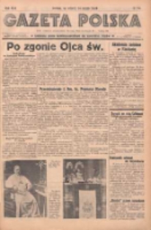 Gazeta Polska: codzienne pismo polsko-katolickie dla wszystkich stanów 1939.02.14 R.43 Nr38