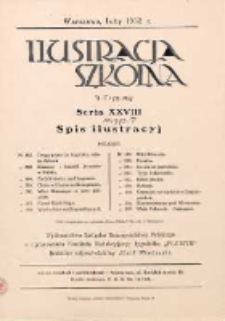 Ilustracja Szkolna 1932 luty Ser.XXVIII Nr il. 382/381