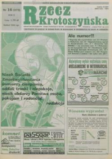 Rzecz Krotoszyńska 2000.04.19 Nr16(273)