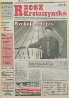 Rzecz Krotoszyńska 2000.04.27 Nr17(274)