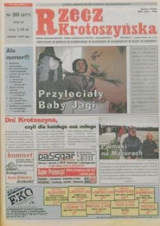Rzecz Krotoszyńska 2000.05.24 Nr20(277)