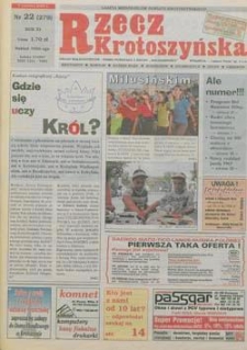 Rzecz Krotoszyńska 2000.06.07 Nr22(279)