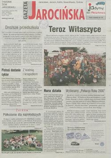 Gazeta Jarocińska 2000.08.04 Nr31(513)