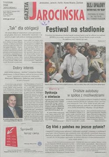 Gazeta Jarocińska 2000.11.24 Nr47(529)