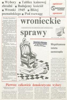 Wronieckie Sprawy 1990.05 Nr1(1)