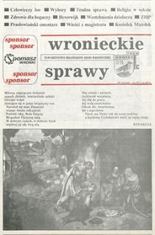 Wronieckie Sprawy 1991.01-02 Nr1(4)