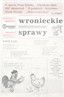 Wronieckie Sprawy 1991.03-04 R.2 Nr3(6)