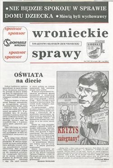 Wronieckie Sprawy 1991.09 R.2 Nr7(10)