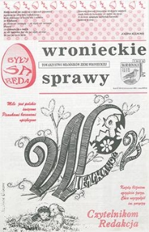 Wronieckie Sprawy 1992.04 R.3 Nr2(14)