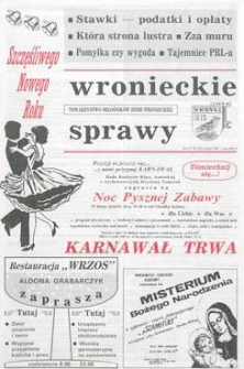 Wronieckie Sprawy 1993.01 R.4 Nr1(23)