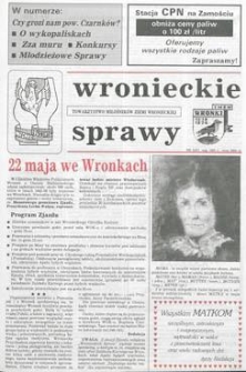 Wronieckie Sprawy 1993.05 Nr5(27)
