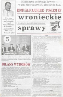 Wronieckie Sprawy 1993.10 Nr11(33)