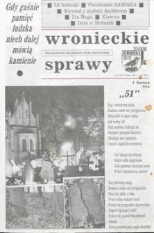 Wronieckie Sprawy 1993.11 Nr12(34)