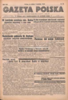 Gazeta Polska: codzienne pismo polsko-katolickie dla wszystkich stanów 1939.04.01 R.43 Nr78