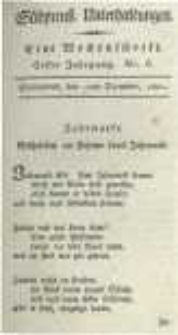S&uuml;dpreussische Unterhaltungen: eine Wochenschrift. 1801.12.12 Jahrg.1 No.6