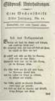 Südpreussische Unterhaltungen: eine Wochenschrift. 1802.01.16 Jahrg.1 No.11