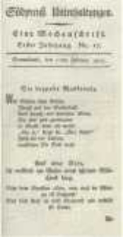 Südpreussische Unterhaltungen: eine Wochenschrift. 1802.02.27 Jahrg.1 No.17