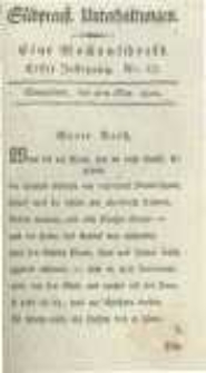 Südpreussische Unterhaltungen: eine Wochenschrift. 1802.05.08 Jahrg.1 No.27
