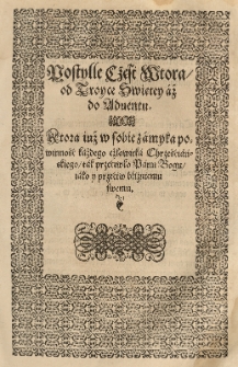 Postilla Catholica tho iesth / Kazania na kożdą Niedzielę / y na kożde święto przez cały Rok / według wykładu [...] Kościoła swiętego powszechnego [...] przez [...] Jakuba Wuyka.... Cz.2