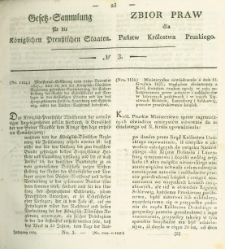 Gesetz-Sammlung für die Königlichen Preussischen Staaten. 1828 No3