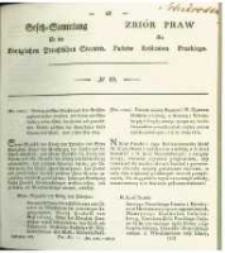 Gesetz-Sammlung für die Königlichen Preussischen Staaten. 1829 No10