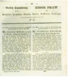 Gesetz-Sammlung für die Königlichen Preussischen Staaten. 1840 No11