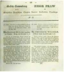 Gesetz-Sammlung für die Königlichen Preussischen Staaten. 1840 No13