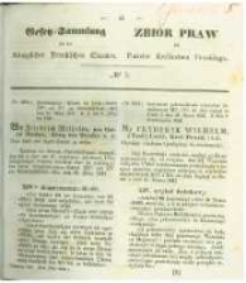 Gesetz-Sammlung für die Königlichen Preussischen Staaten. 1842 No3