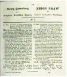 Gesetz-Sammlung für die Königlichen Preussischen Staaten. 1842 No8