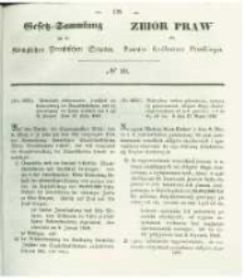 Gesetz-Sammlung für die Königlichen Preussischen Staaten. 1842 No10