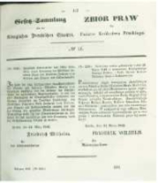 Gesetz-Sammlung für die Königlichen Preussischen Staaten. 1842 No11