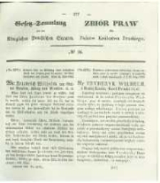 Gesetz-Sammlung für die Königlichen Preussischen Staaten. 1842 No16