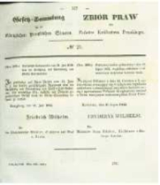 Gesetz-Sammlung für die Königlichen Preussischen Staaten. 1842 No21