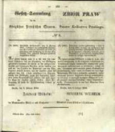 Gesetz-Sammlung für die Königlichen Preussischen Staaten. 1844 No8