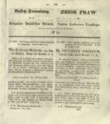 Gesetz-Sammlung für die Königlichen Preussischen Staaten. 1844 No11