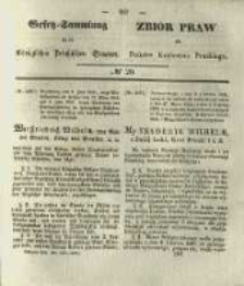 Gesetz-Sammlung für die Königlichen Preussischen Staaten. 1844 No20