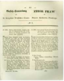 Gesetz-Sammlung für die Königlichen Preussischen Staaten. 1846 No6
